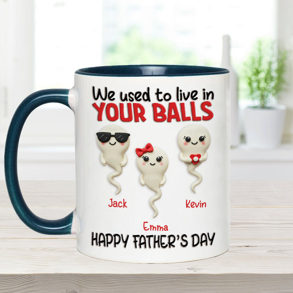 Thanks Mom - Personalized Mother Accent Mug