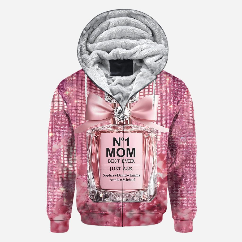 No1 Mom Ever - Personalized Mother All Over Shirt
