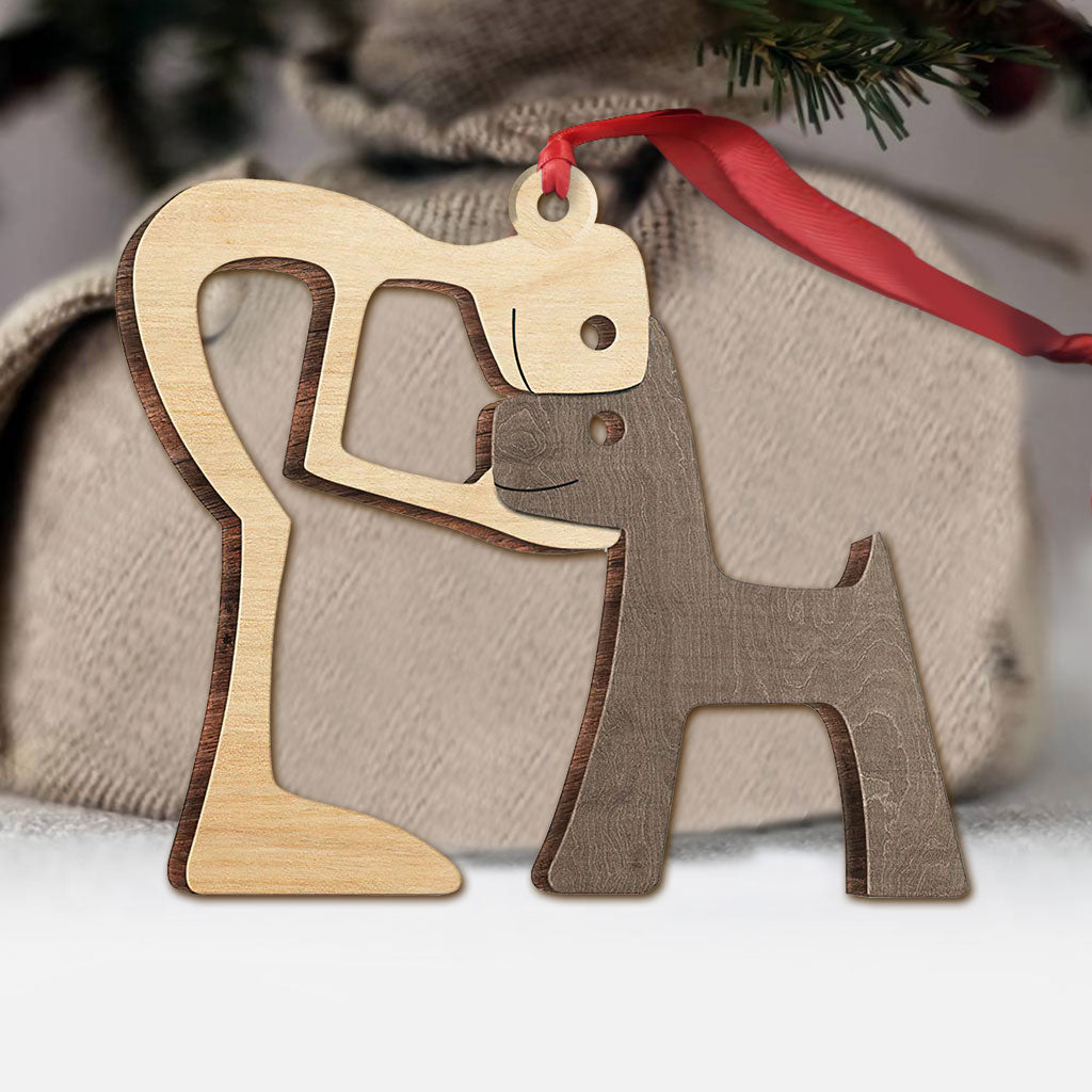 My Beloved Fur Baby - Christmas Dog Ornament (Printed On Both Sides)