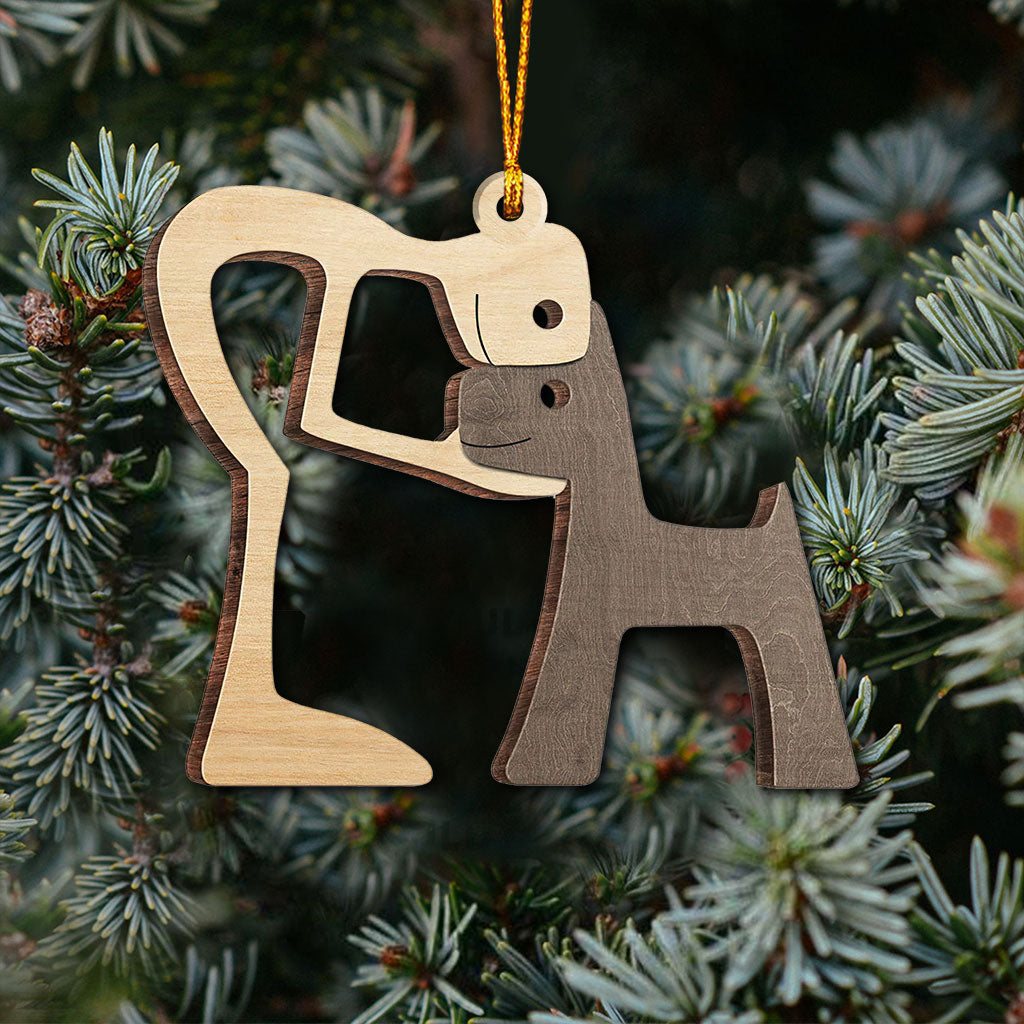 My Beloved Fur Baby - Christmas Dog Ornament (Printed On Both Sides)