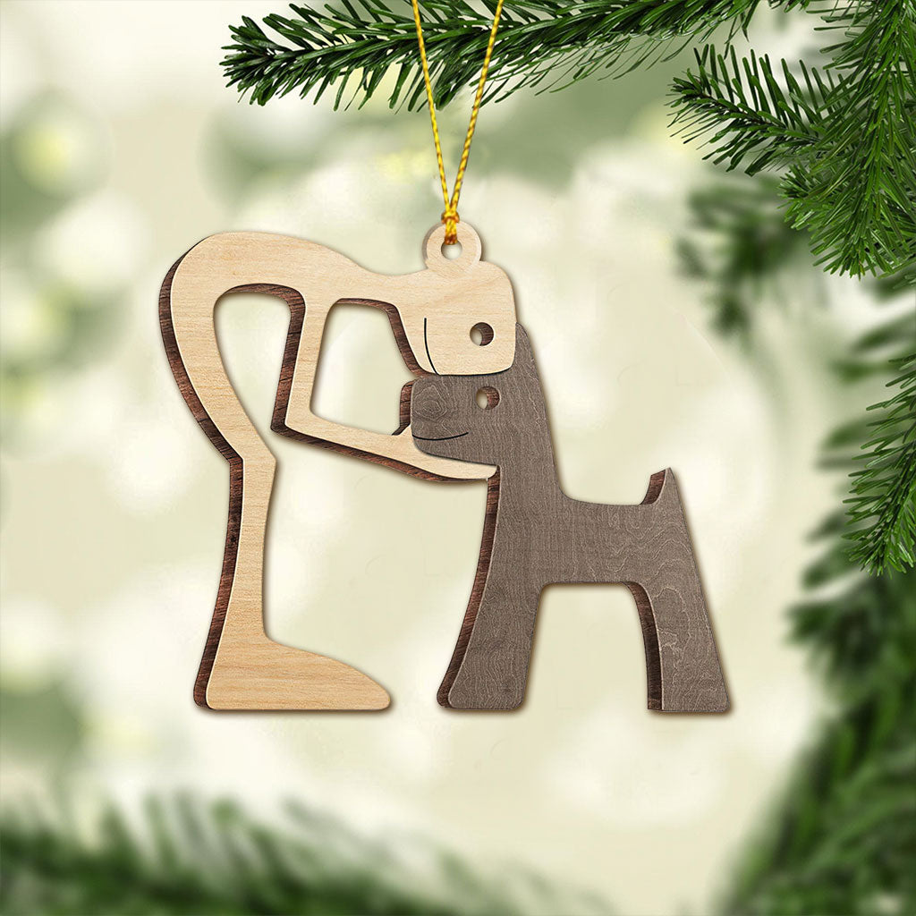 My Beloved Fur Baby - Christmas Dog Ornament (Printed On Both Sides)