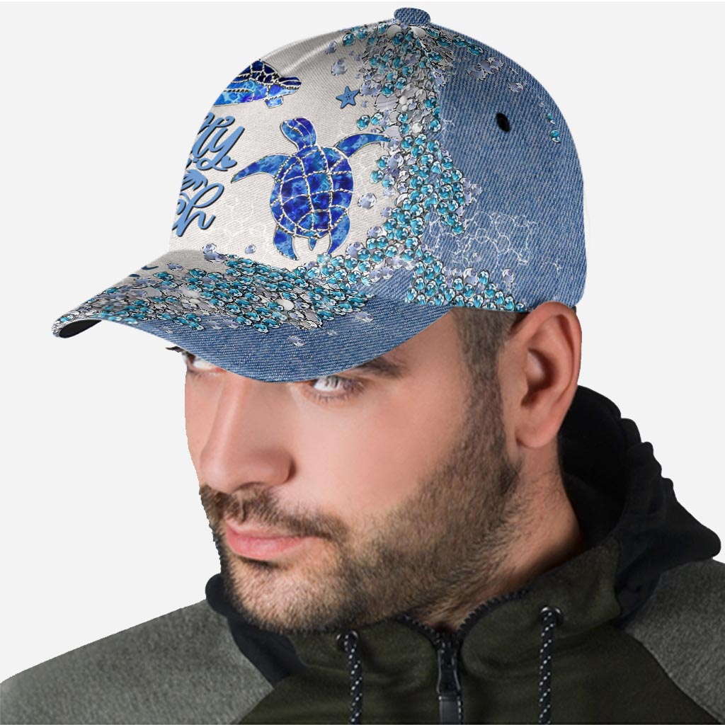 Turtle Bling - Personalized Turtle Classic Cap