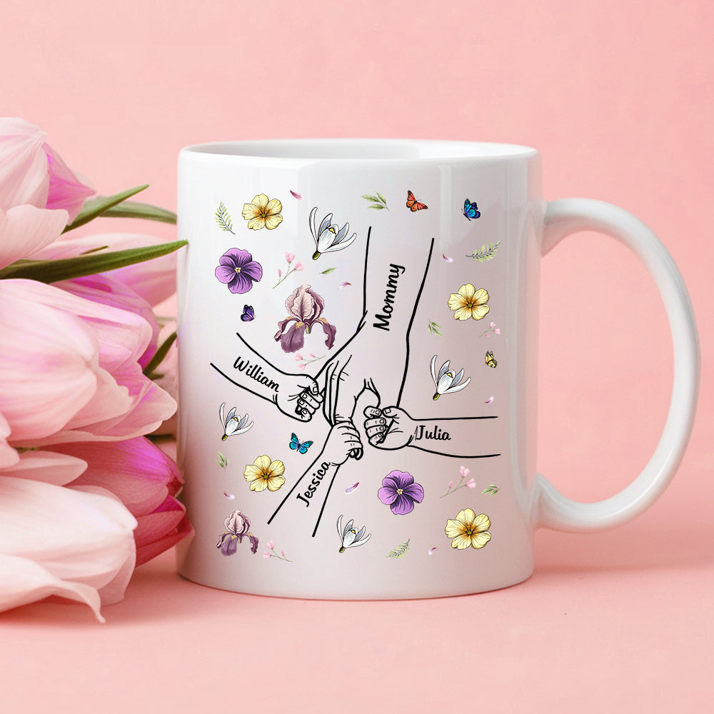 Mother & Daughter – A Bond That Can’t Be Broken | Personalized White Ceramic Mug - Ideal Gift for Mother's Day, Family Gatherings, or Special Occasions