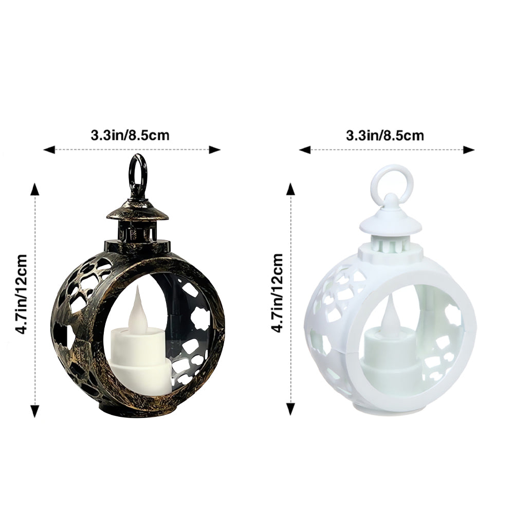 Christmas Is Coming To Poundtown - Personalized Couple Round Lantern With Light