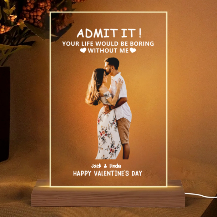 Personalized Whiskey Glass - Romantic Valentine’s Day Keepsake