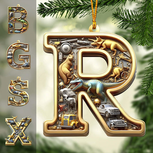 Merry Christmas - Personalized Kid Ornament