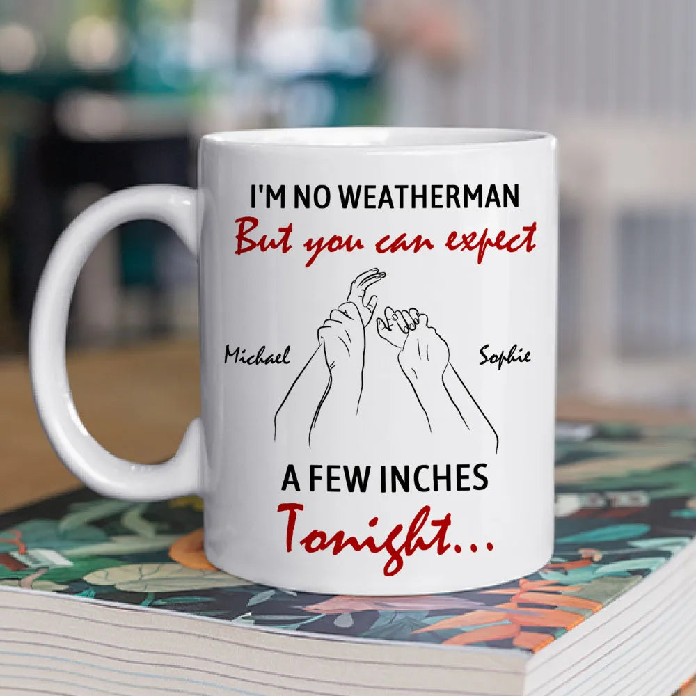Custom Couple Mug with Names – Romantic Minimal Line Art Ceramic Coffee Cup Gift