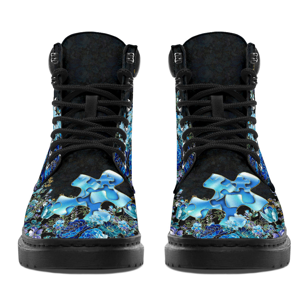 Autism Awareness Autism Awareness All Season Boots 0622