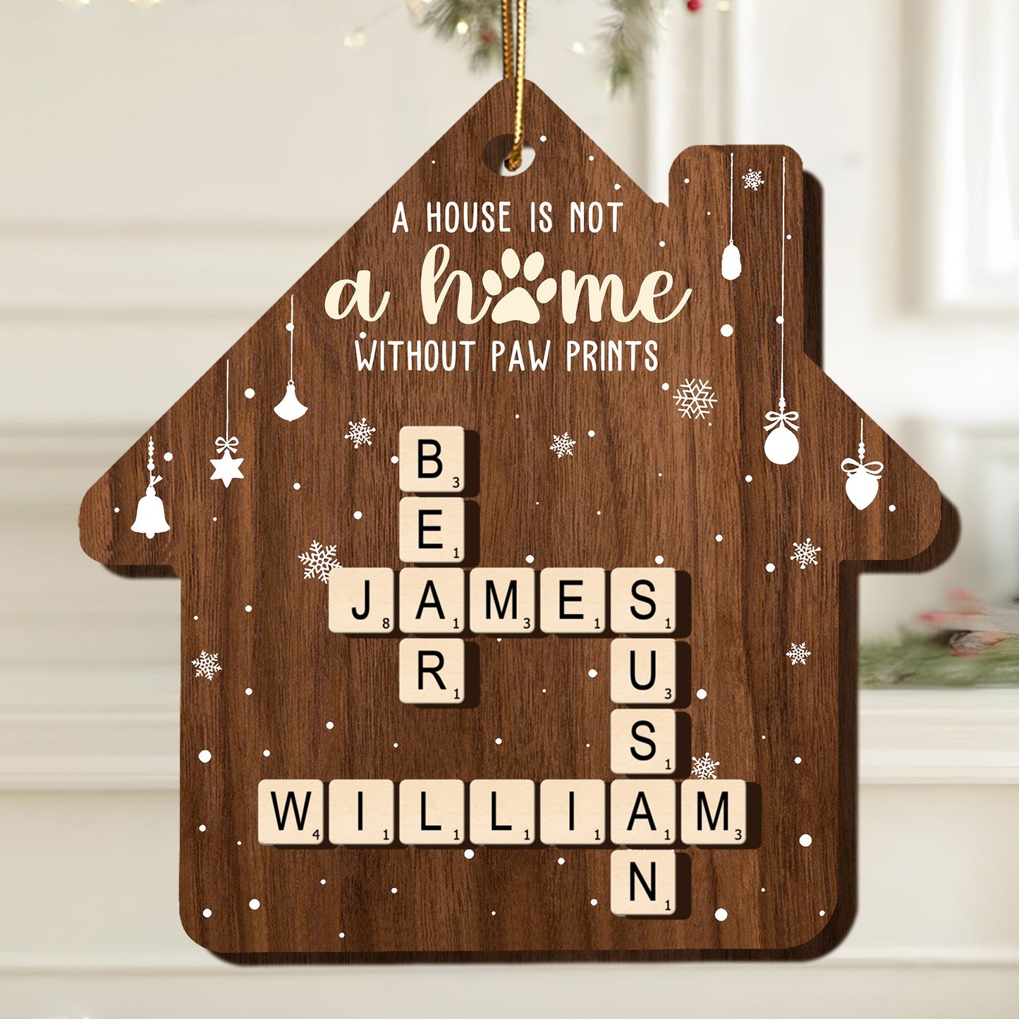 Funny Personalized Christmas Ornament – Perfect Gift for Quirky Kids and Grandkids, Celebrate Holiday Fun