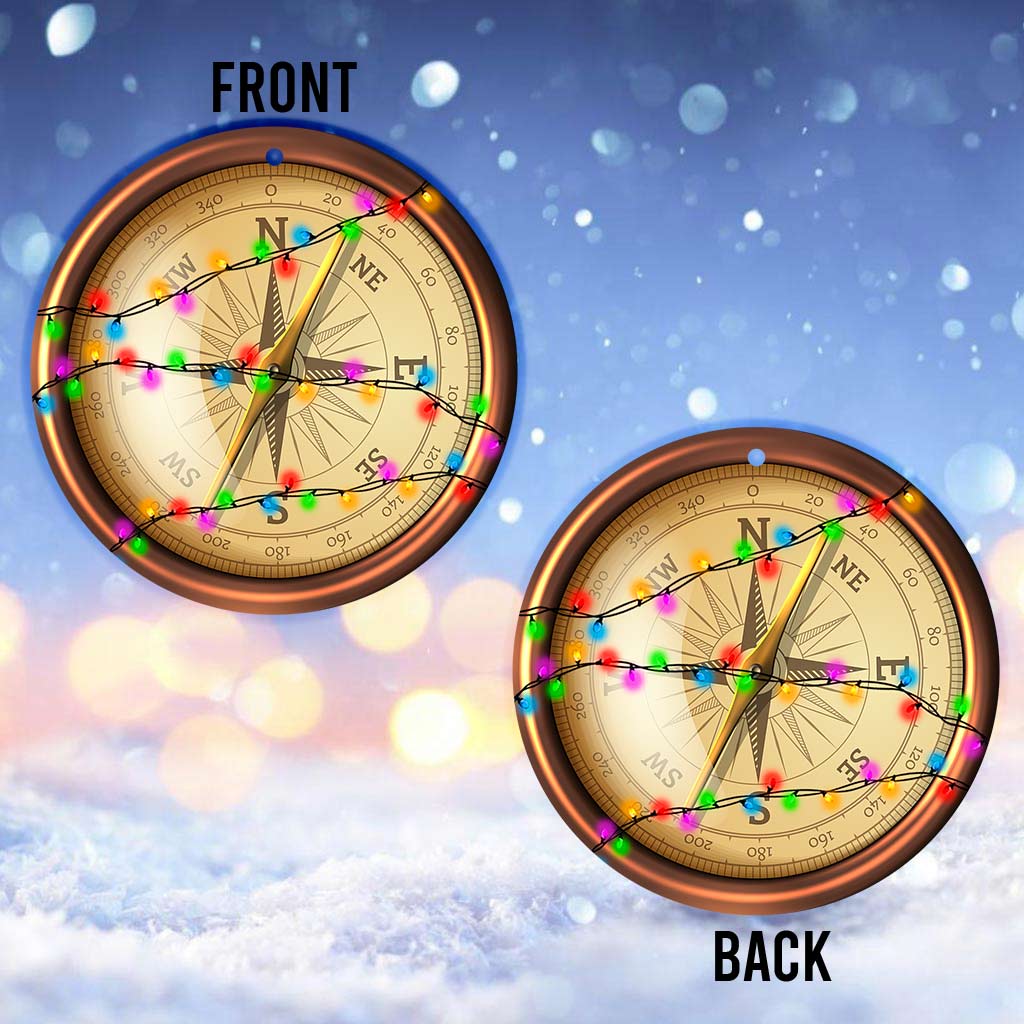 Camping Items Collection - Christmas Camping Ornament (Printed On Both Sides)