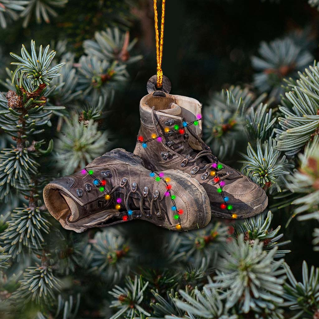 Camping Items Collection - Christmas Camping Ornament (Printed On Both Sides)