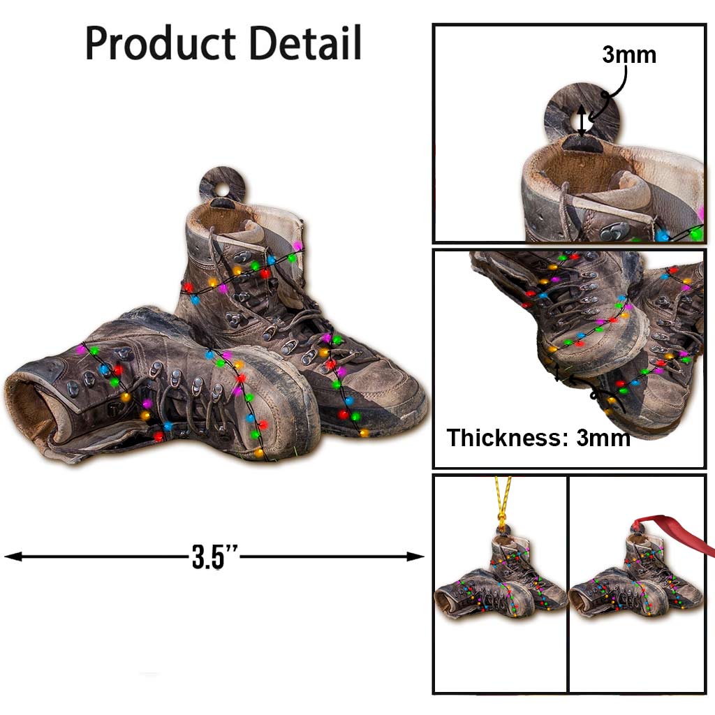 Camping Items Collection - Christmas Camping Ornament (Printed On Both Sides)