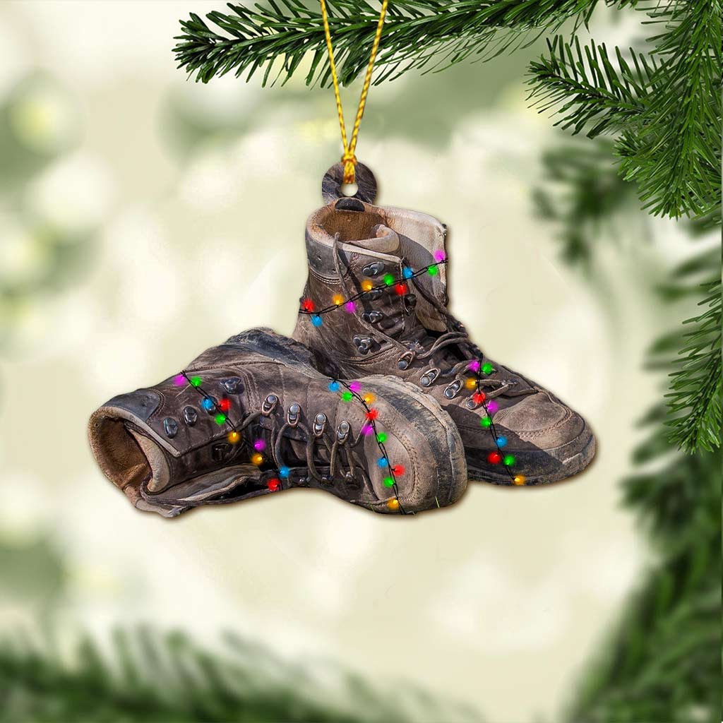 Camping Items Collection - Christmas Camping Ornament (Printed On Both Sides)