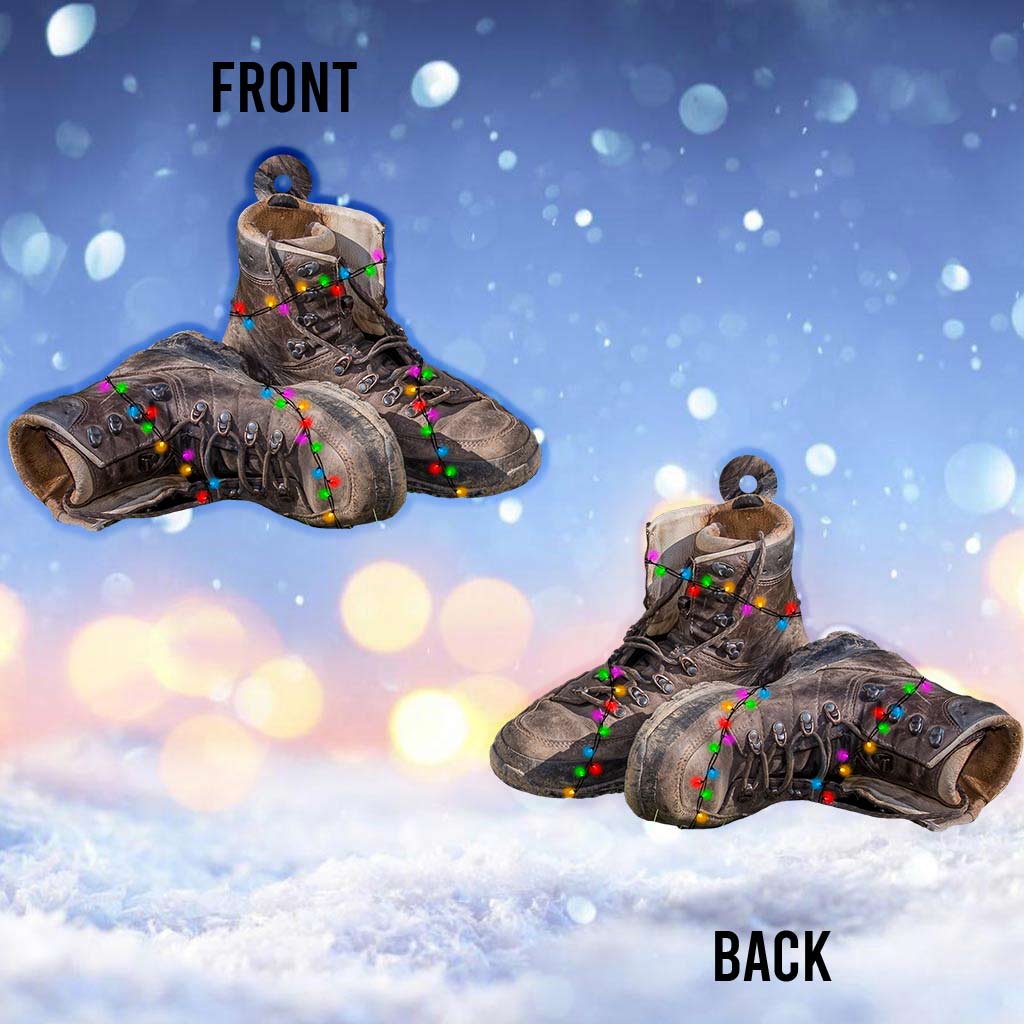 Camping Items Collection - Christmas Camping Ornament (Printed On Both Sides)