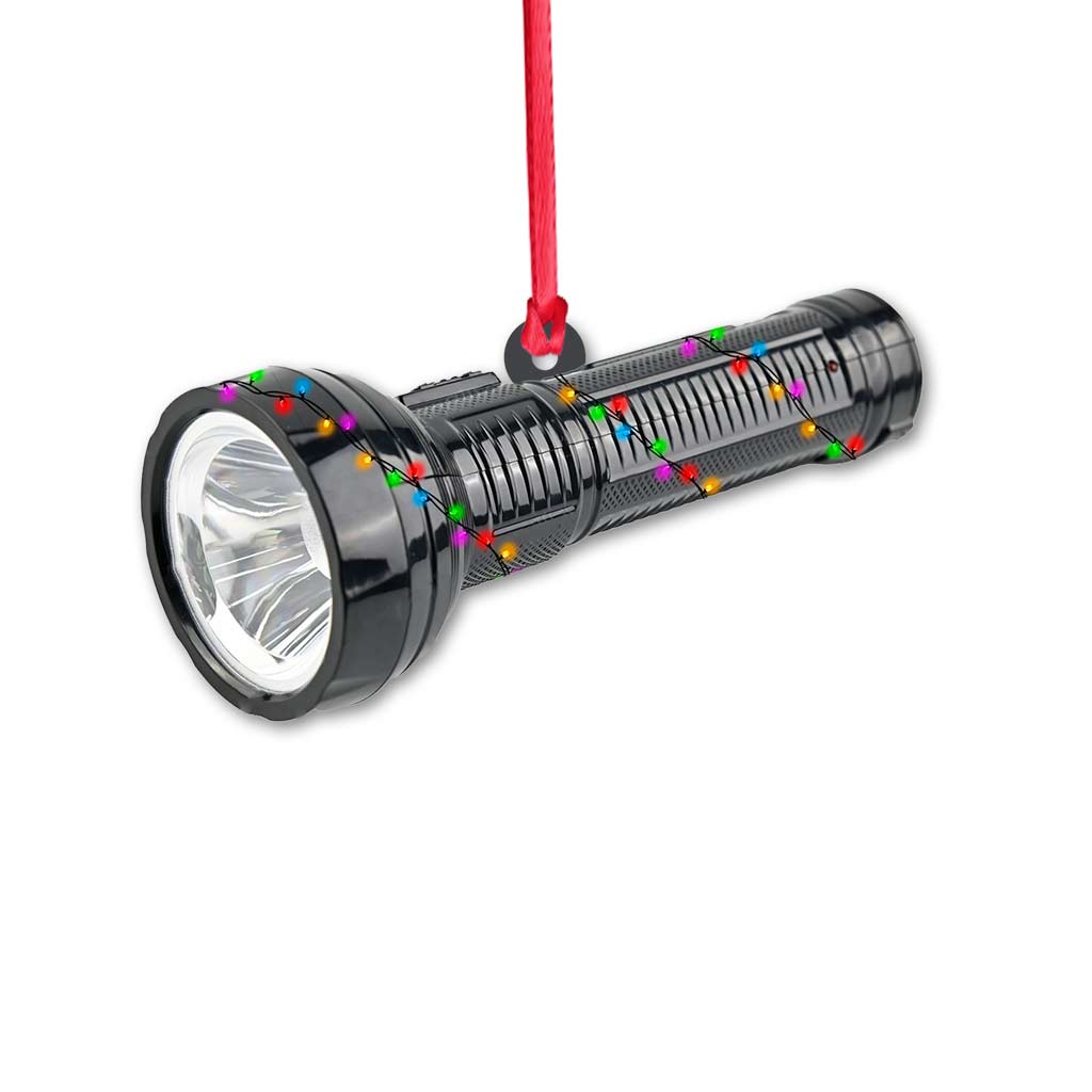 Camping Items Collection - Christmas Camping Ornament (Printed On Both Sides)