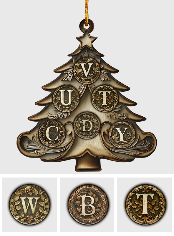 Family Christmas - Personalized Family Ornament