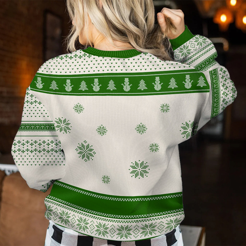 Grinch Squad - Personalized Stole Christmas Ugly Sweater