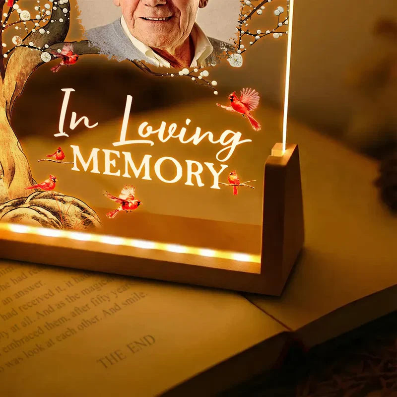 Personalized LED Light Frame With Photo And 'I'm Always With You' Soft Glow Night Gift For Loved One