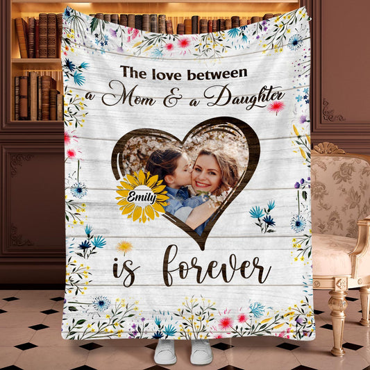 If We Had A Flower - Personalized Mother Blanket