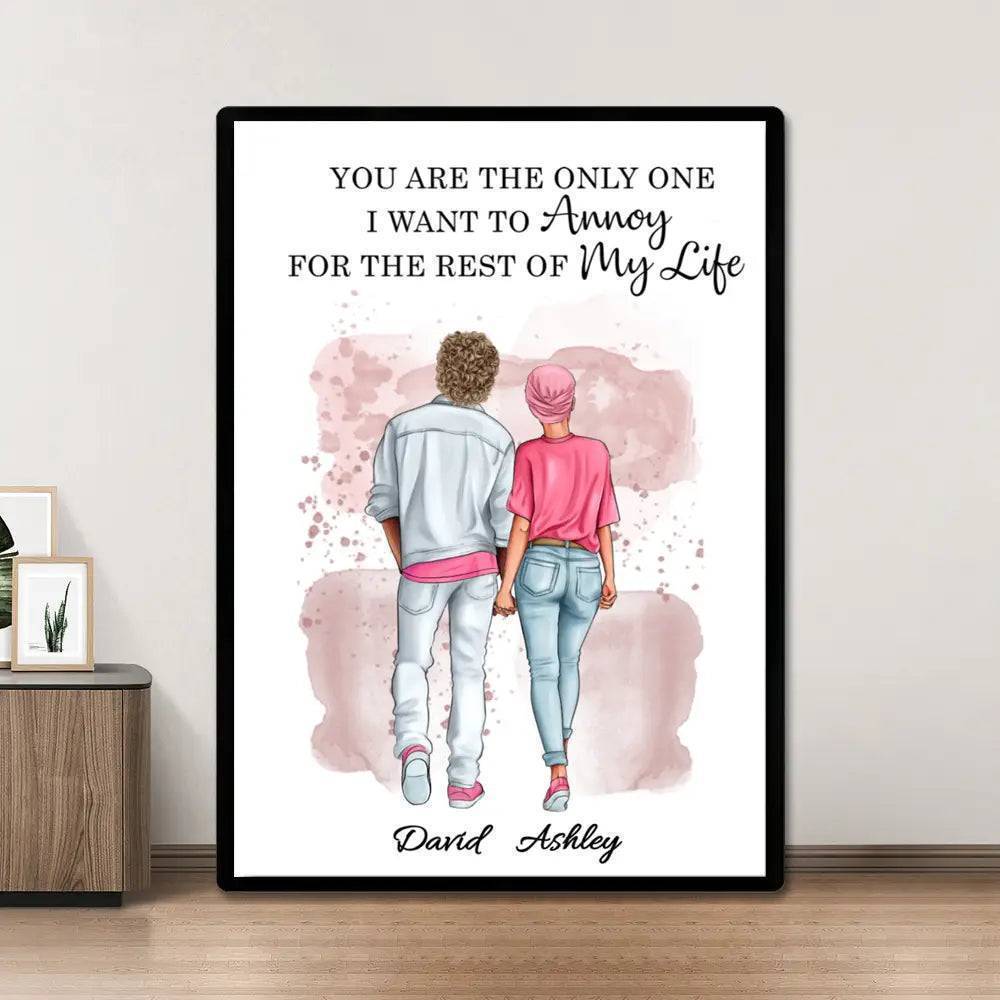 Together We Conquer - 'You & Me, We Got This' Personalized Poster or Canvas for Couples