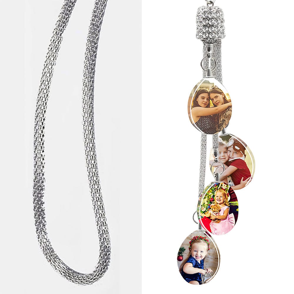 Any Photo - Personalized Couple Any Photo Car Ornament