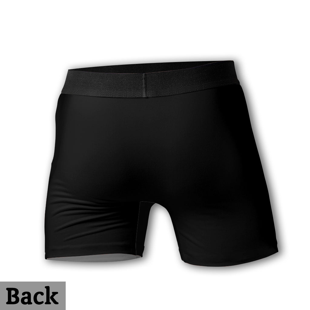 Well Hung - Personalized Couple Men Boxer Briefs