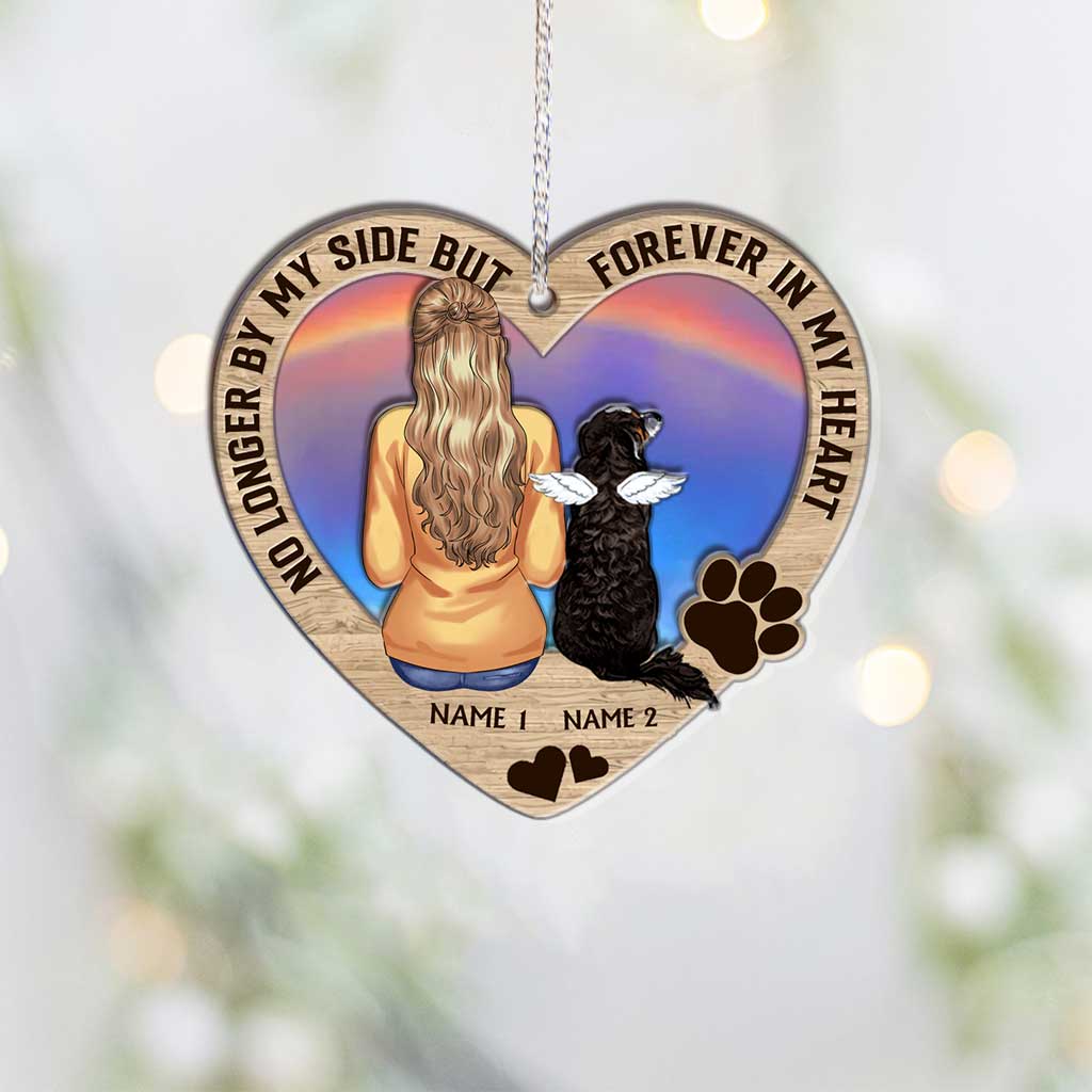 I Am Always With You - Personalized Christmas Dog Layers Mix Ornament