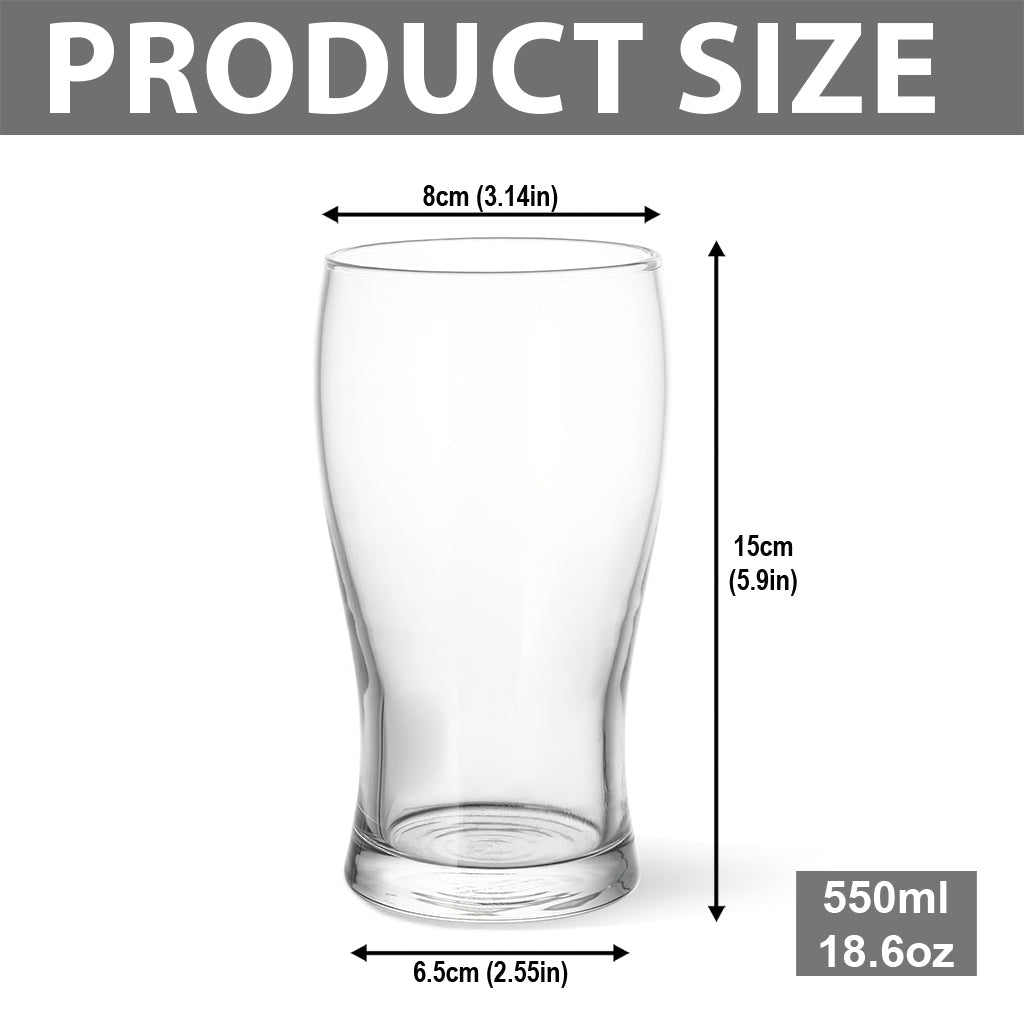Dad Fuel - Personalized Father Beer Pint