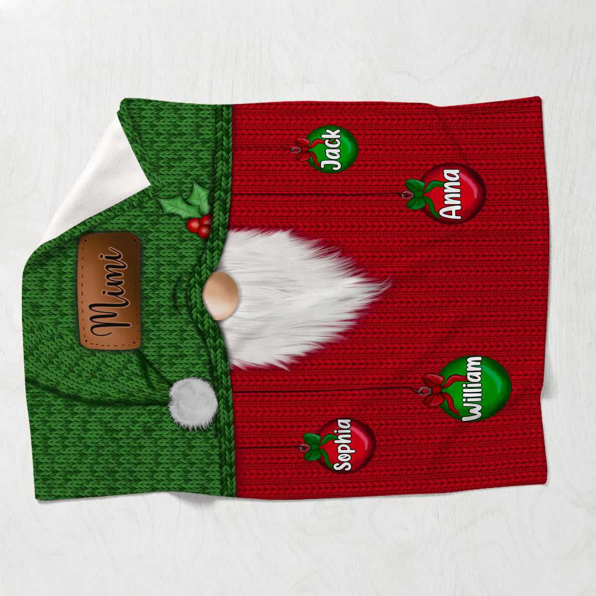 Best Grandma Ever - Personalized Grandma Blanket