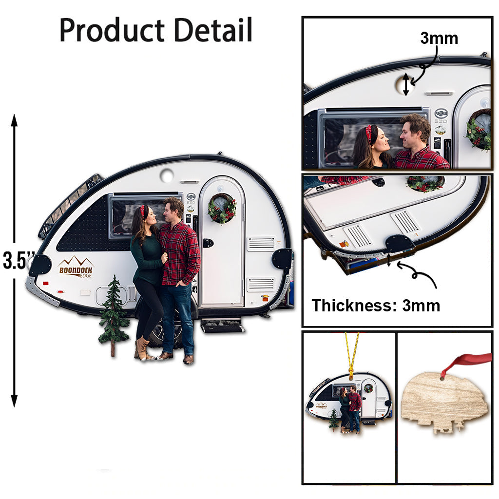 Love Camping - Personalized Camping Ornament
