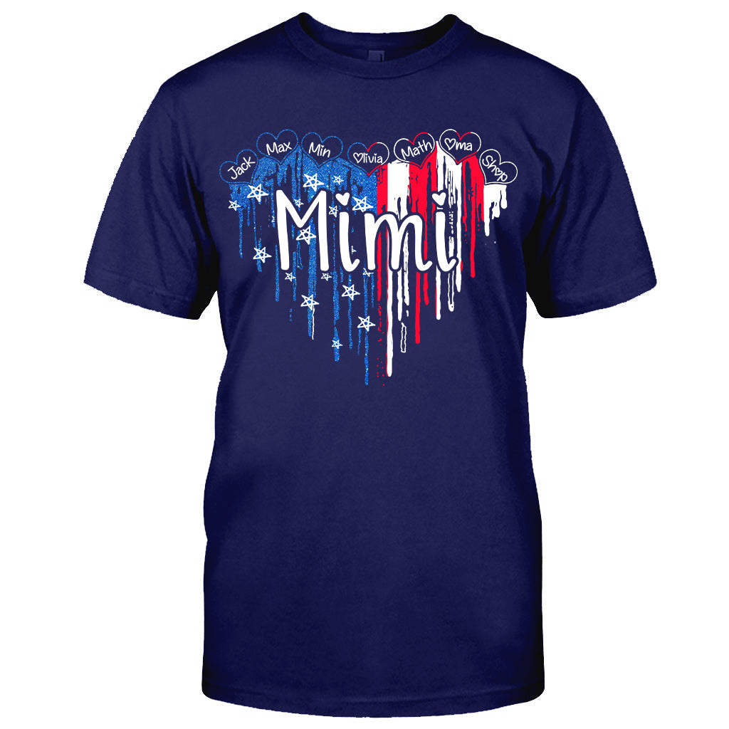 My Grandkids - Personalized Grandma T-shirt & Hoodie