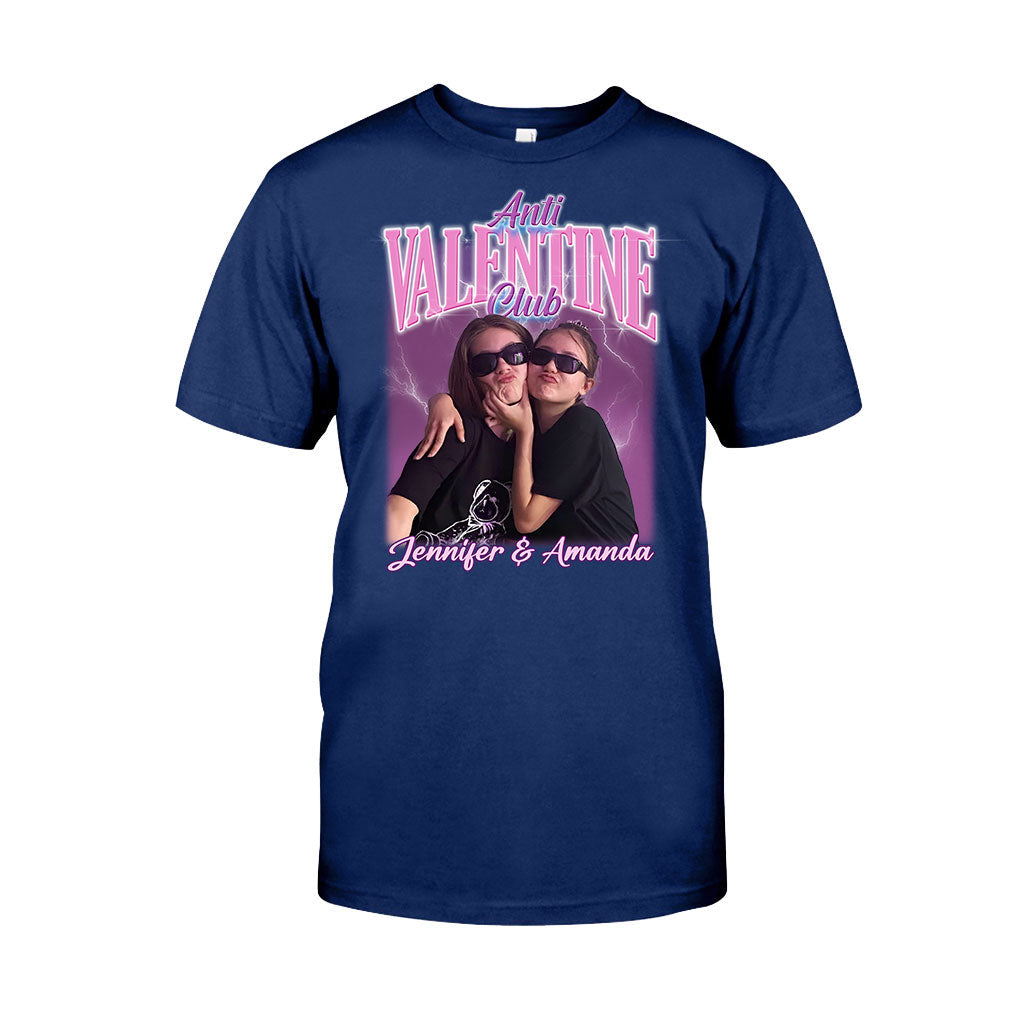 Anti Valentine Club - Personalized Bestie T-shirt And Hoodie