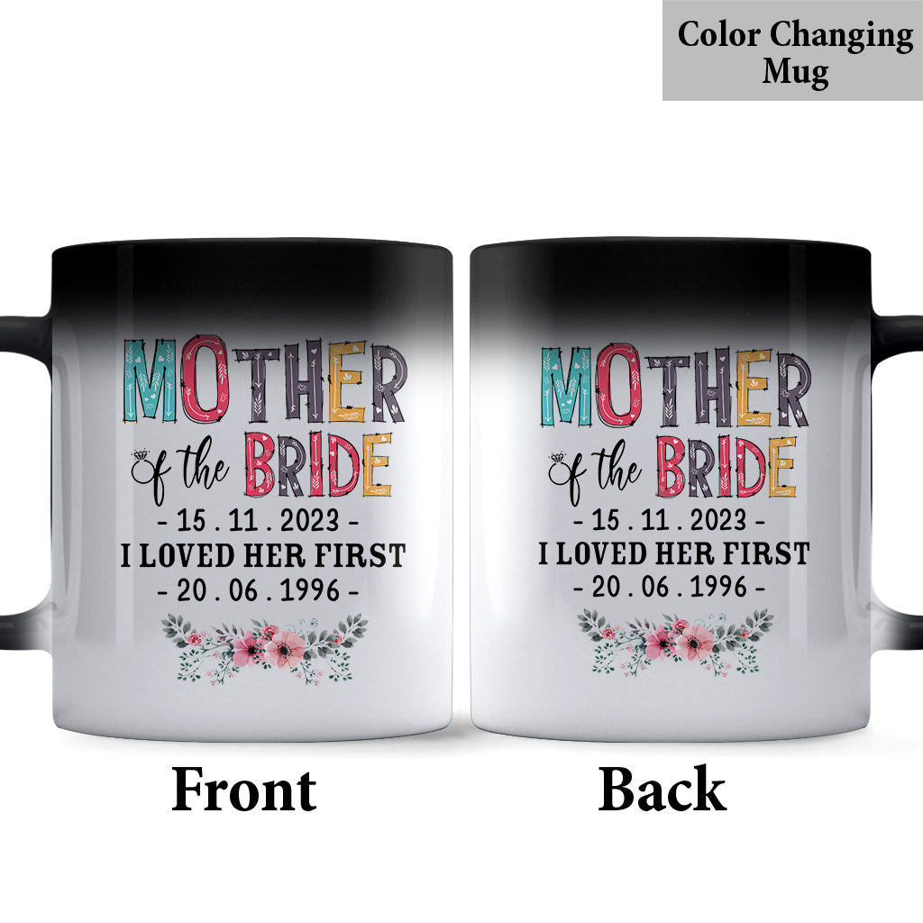 Mother Of The Bride - Personalized Mother Mug
