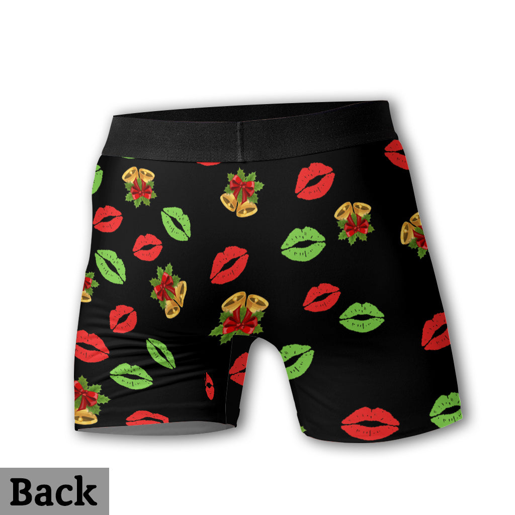 Jingle My Bells - Personalized Couple Men Boxer Briefs