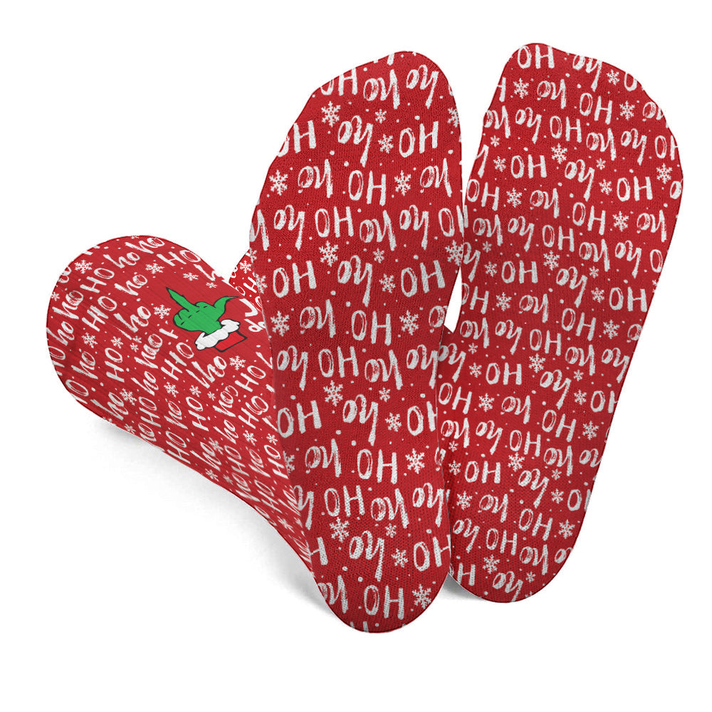 Matching Christmas Socks For Couple - gift for husband, wife, boyfriend, girlfriend - Personalized Socks