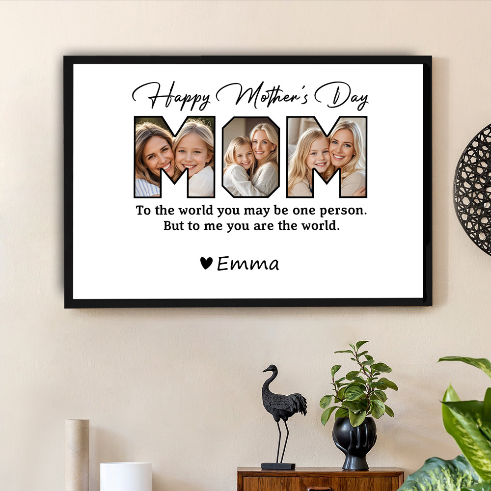 Customized Mother's Day Photo Mug – Personalized Ceramic Cup