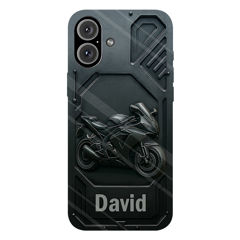 Cool Cruiser / Sportbike - Personalized Biker Full Print Phone Case