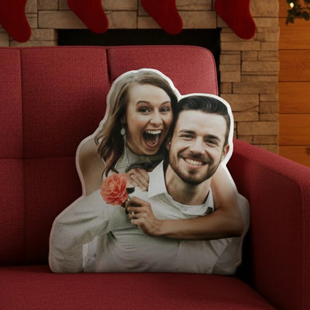 Custom Photo Pillow In The Shape Of Your Beloved Pet - Gift For Friends, Lovers, Husband, Wife And Pet Lovers - Personalized Custom Shape Pillow