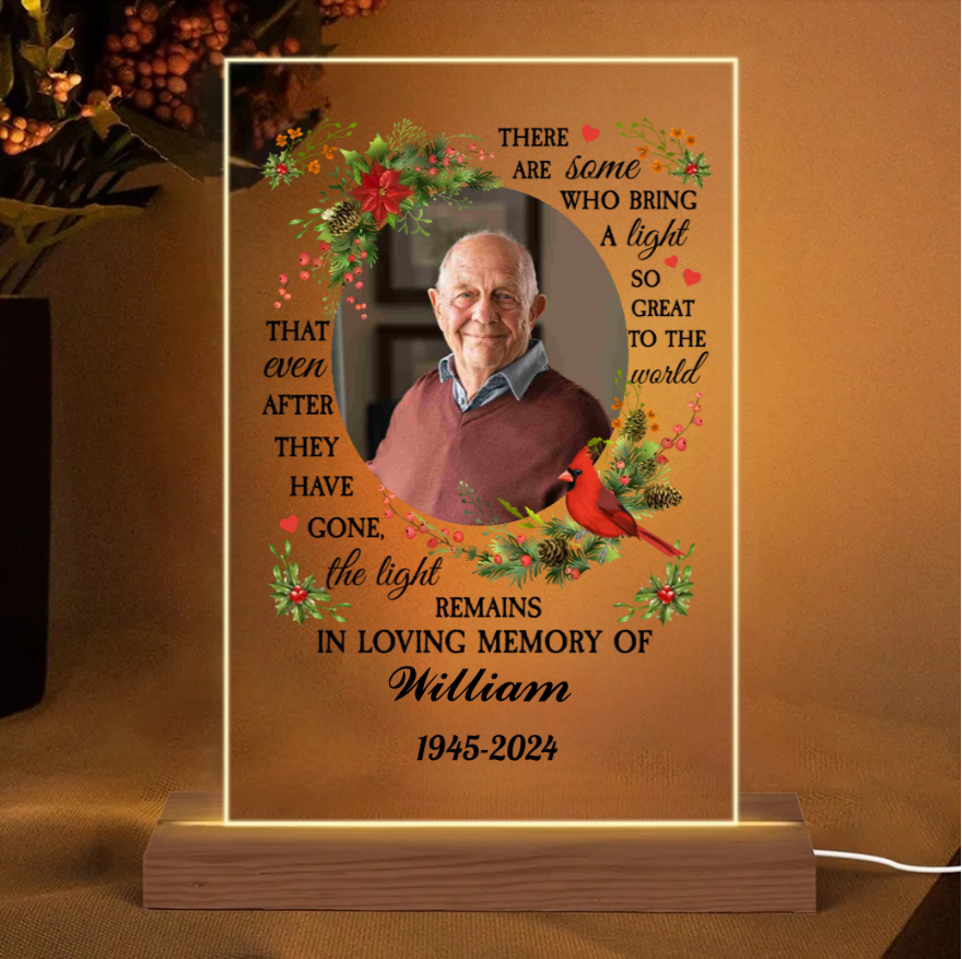 Personalized Flameless LED Candle, Plaque, Keychain, Ornament, Sign – Memorial Gift to Honor Loved Ones