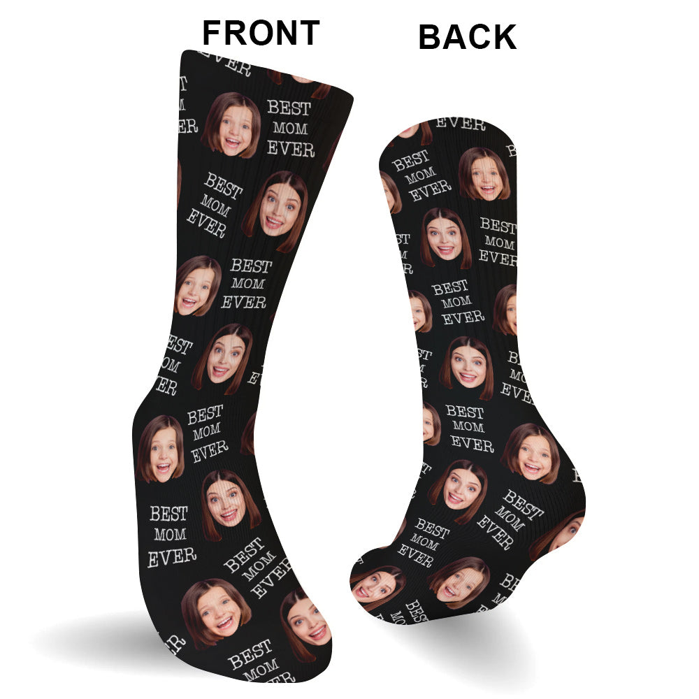 Custom Face - Personalized Mother Socks