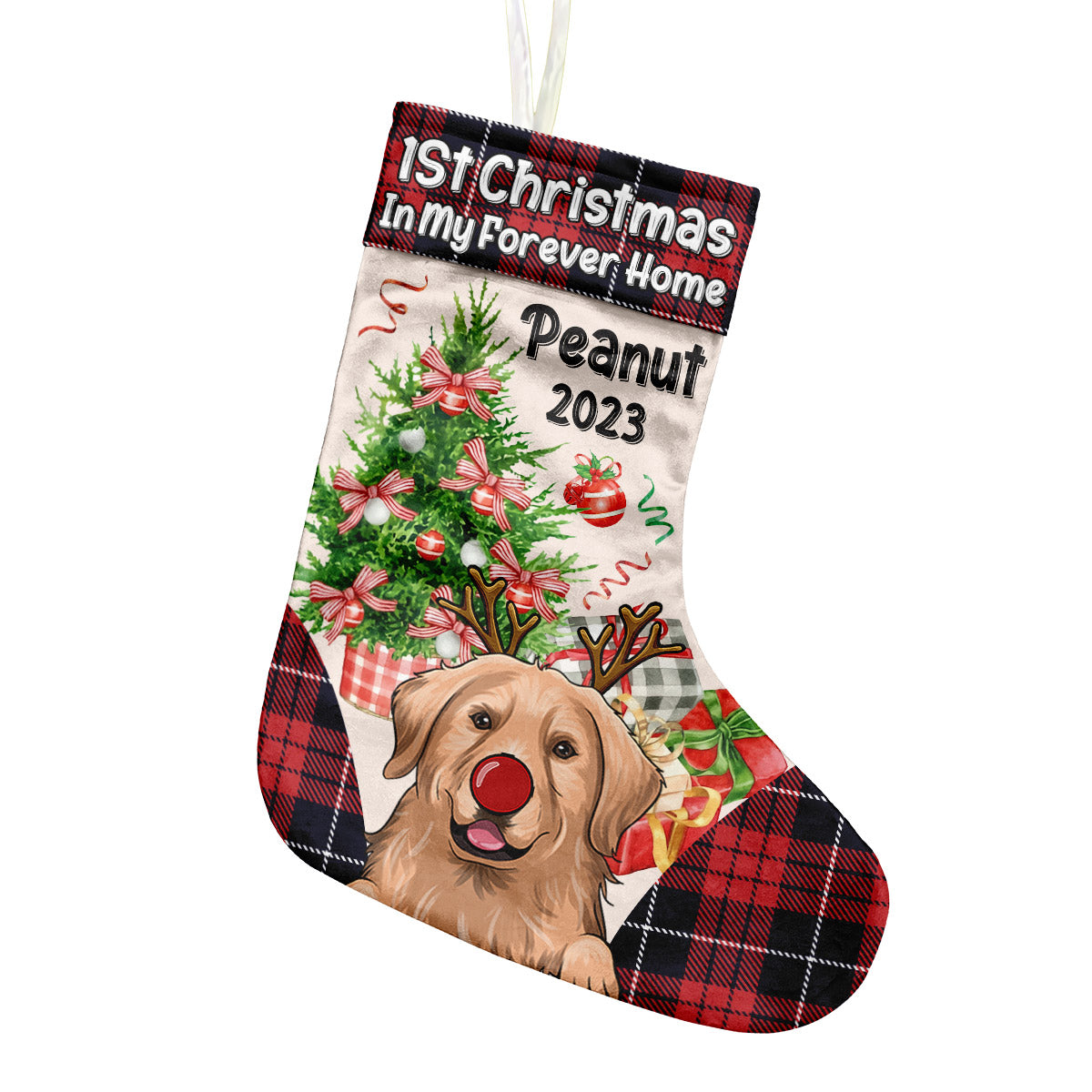 My 1st Christmas - Personalized Dog Christmas Stockings