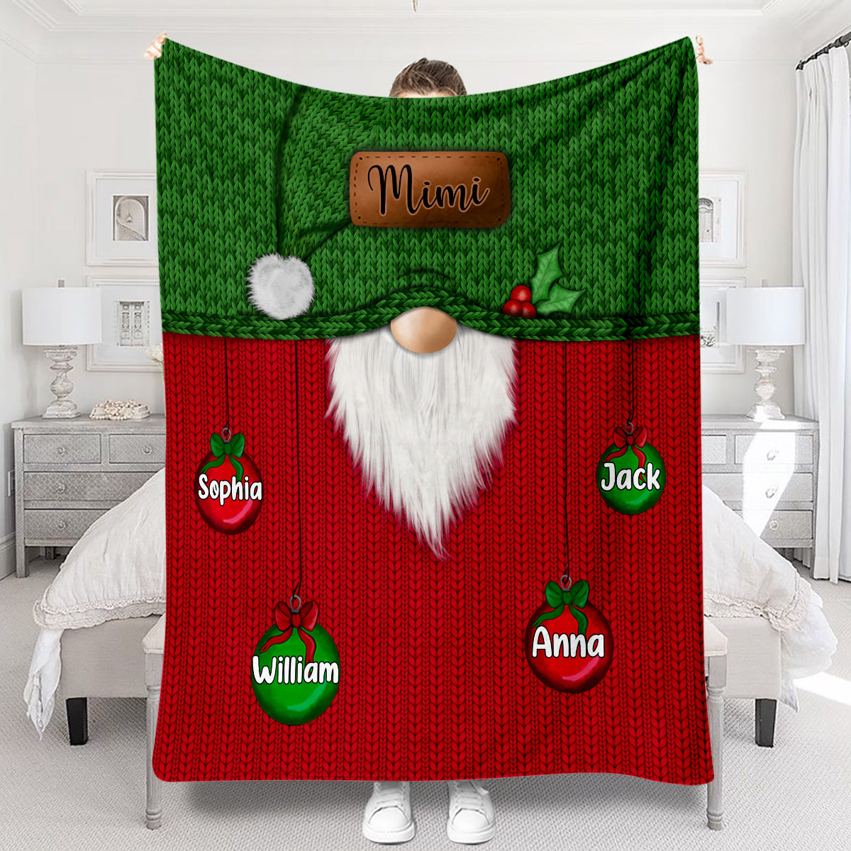Best Grandma Ever - Personalized Grandma Blanket