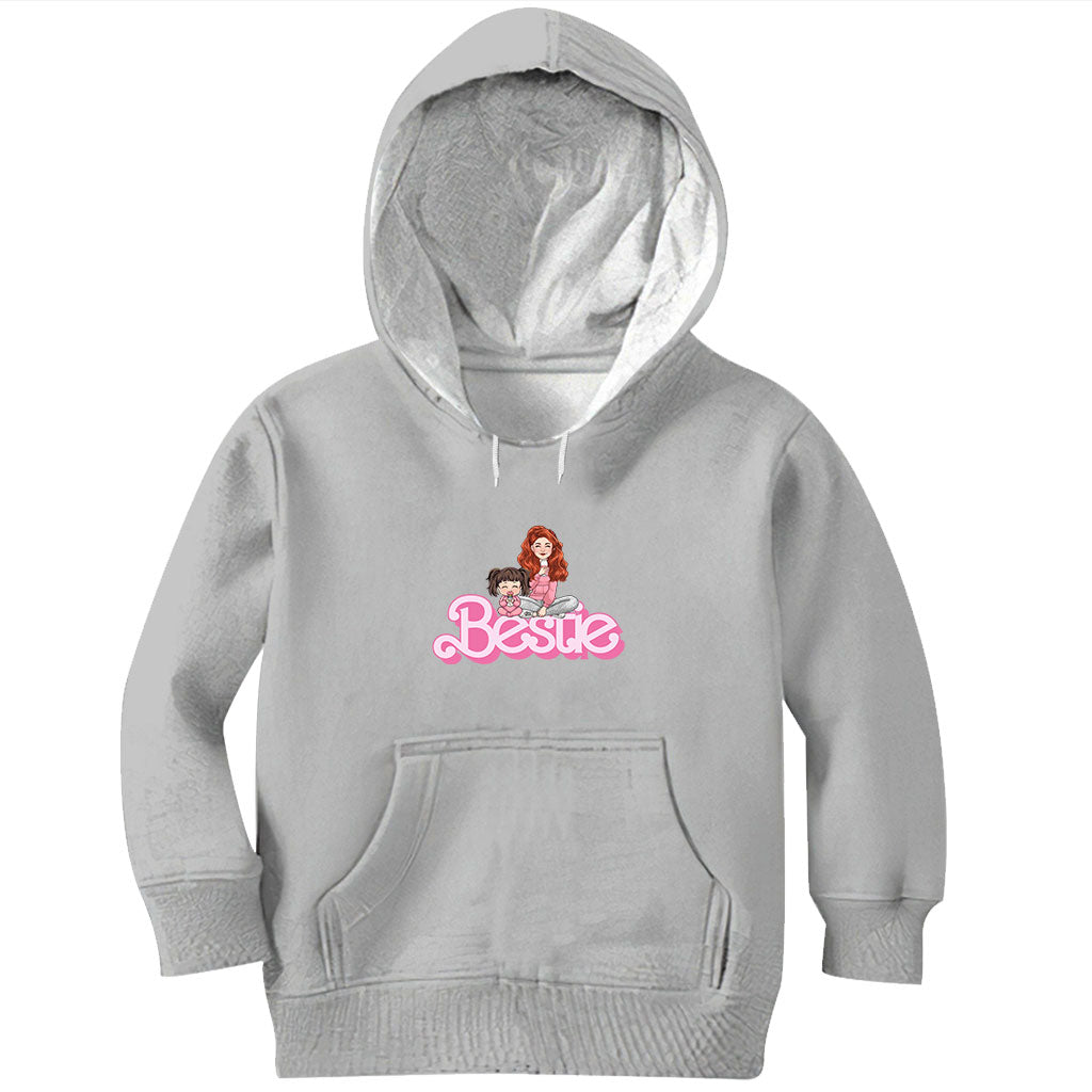 Besties Mommy & Daughters - Personalized Mother T-shirt And Hoodie