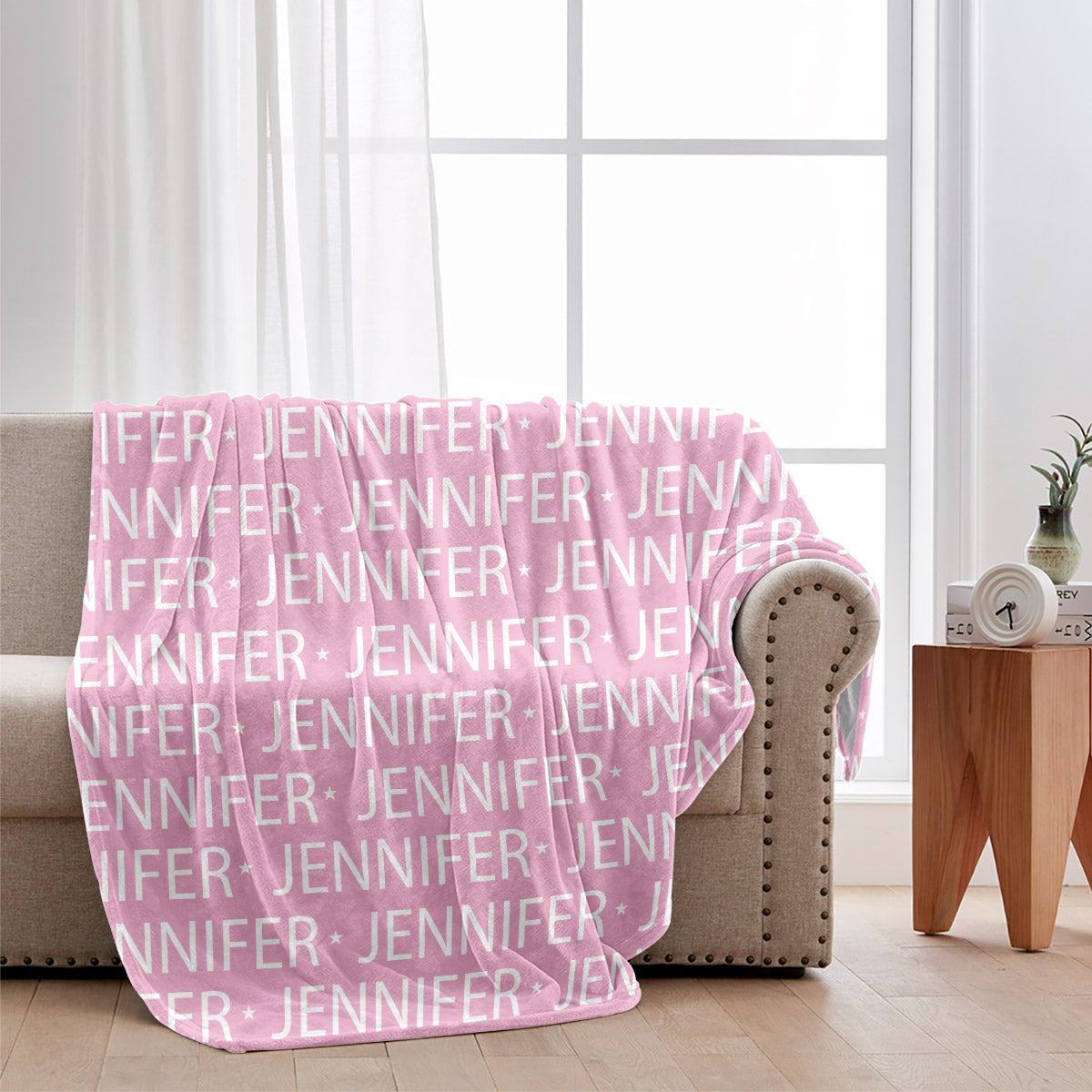 Custom Name Pattern - Personalized Mother Blanket