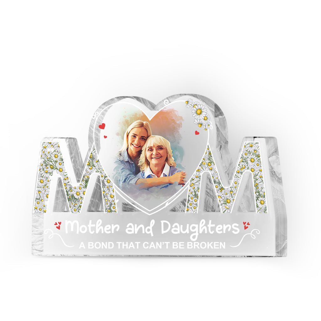 Mother And Daughter Son - Personalized Mother Custom Shaped Acrylic Plaque