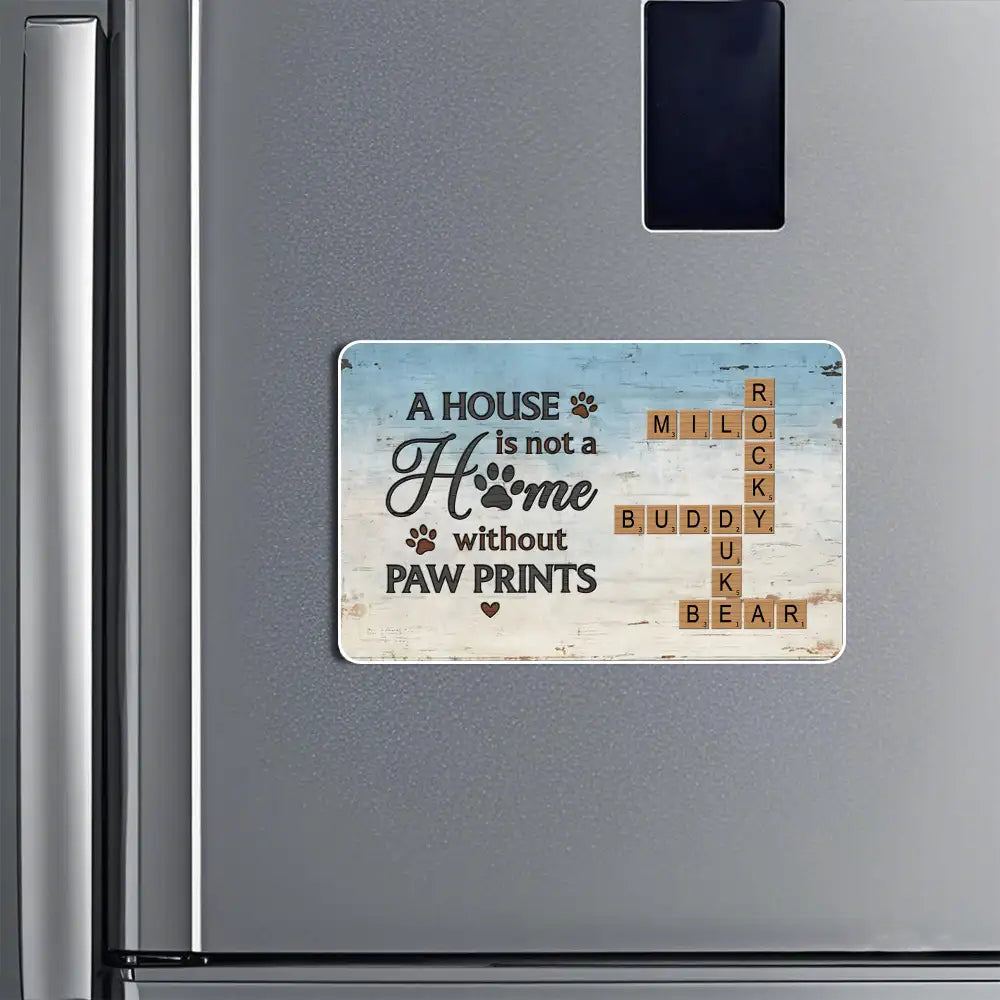 Custom Pet Lover Fridge Magnet - Personalized Dog Owner Gift