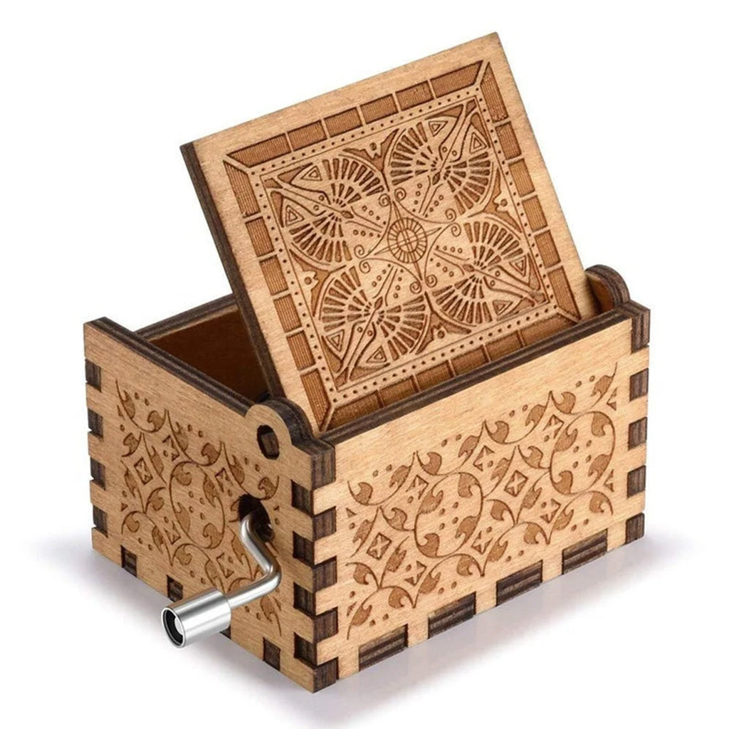 Mother And Daughter - Personalized Mother Hand Crank Music Box