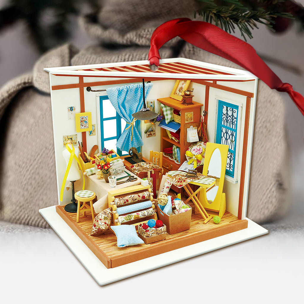 Sewing Room - Christmas Ornament (Printed On Both Sides)