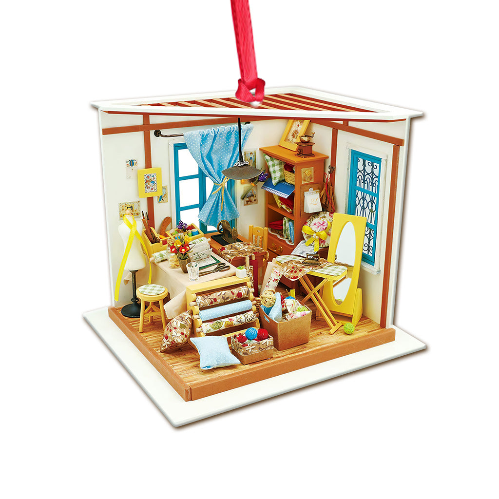 Sewing Room - Christmas Ornament (Printed On Both Sides)