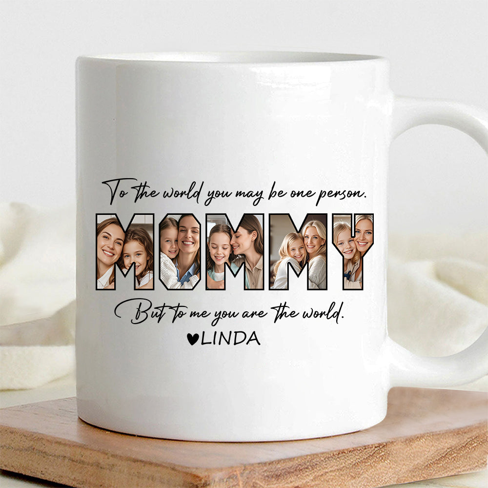 Customized Mother's Day Photo Mug – Personalized Ceramic Cup